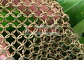 1.0x8mm Ring Chainmail Curtain Ottone Materiale Metallo In Sound Stage